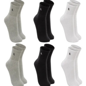 Medias Lupo X6 Deportivas Caño Medio - Unisex