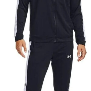 Conjunto Under Armour Knit Track Suit - Hombre Negro Lisa S
