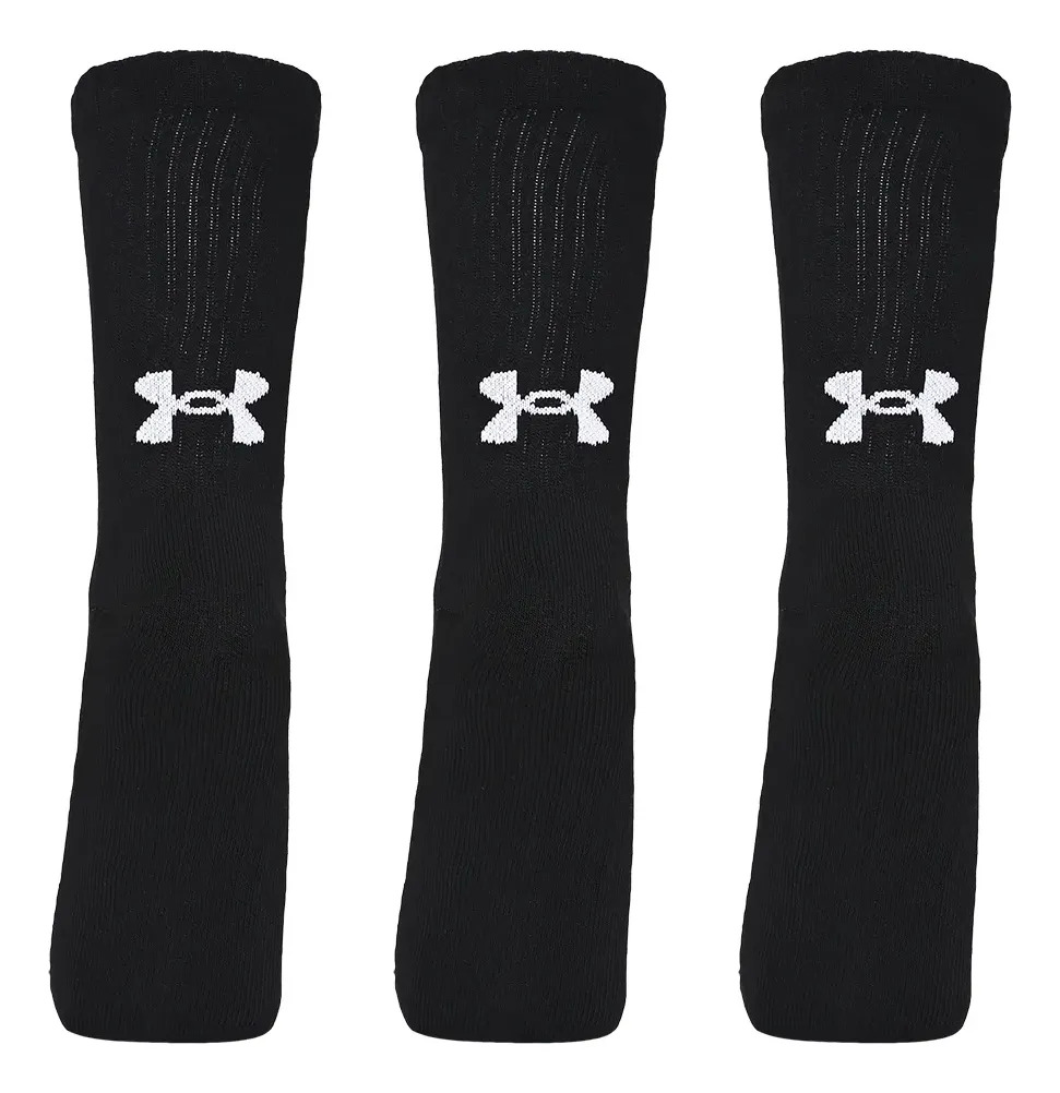 Medias Under Armour X3 Core Crew Media Caña - Unisex - Imagen 3