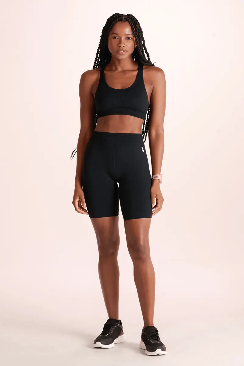 Bermuda Biker Lupo Max Sin Costuras Gym Crossfit Fitness - Imagen 2