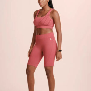 Bermuda Biker Lupo Max Sin Costuras Gym Crossfit Fitness Goiaba Lisa S