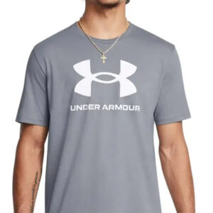 Remera Under Armour Sportstyle Logo - Hombre Grey Lisa 2xl