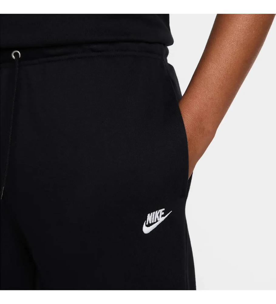 Pantalón Nike Club Knit - Hombre Negro Liso M - Imagen 3
