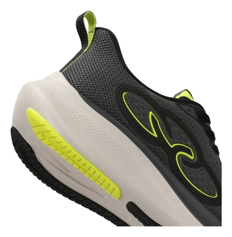 Calzado Championes Olympikus Voa 3 Running - Hombre Gris Lisa 39 Br - Imagen 8