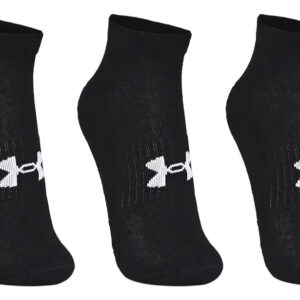 Medias Under Armour Core Low Cut Cotton X3 - Unisex Negro Lisa L (42eu - 47eu)