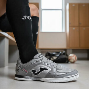 Calzado Futsal Joma Top Flex Gris 39 Eu