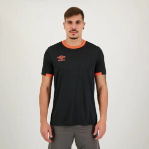 Remera Umbro Drop - Hombre Negro Lisa L