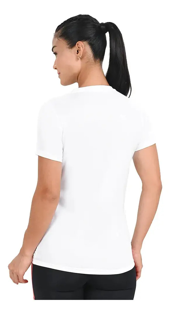 Remera Mizuno Energy Running - Mujer Blanco Lisa S - Imagen 3