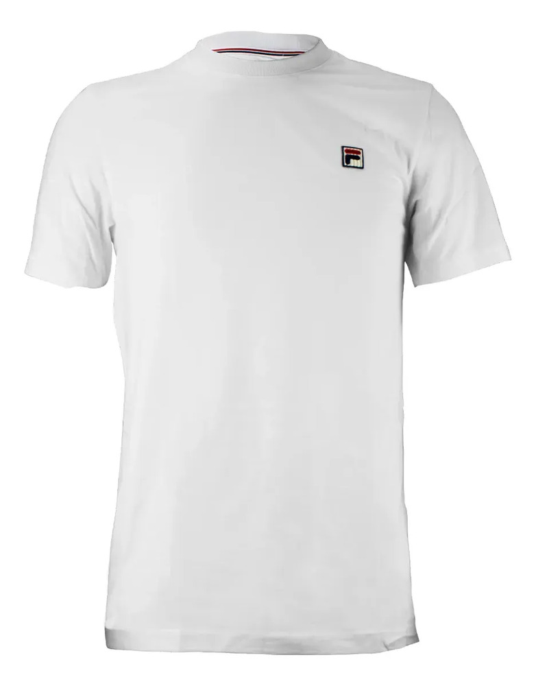 Remera Fila Strike Cotton - Hombre Blanco Lisa M