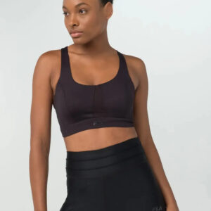 Top Deportivo Fila Performa Shape - Mujer Negro Lisa M