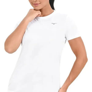 Remera Mizuno Energy Running - Mujer Blanco Lisa M