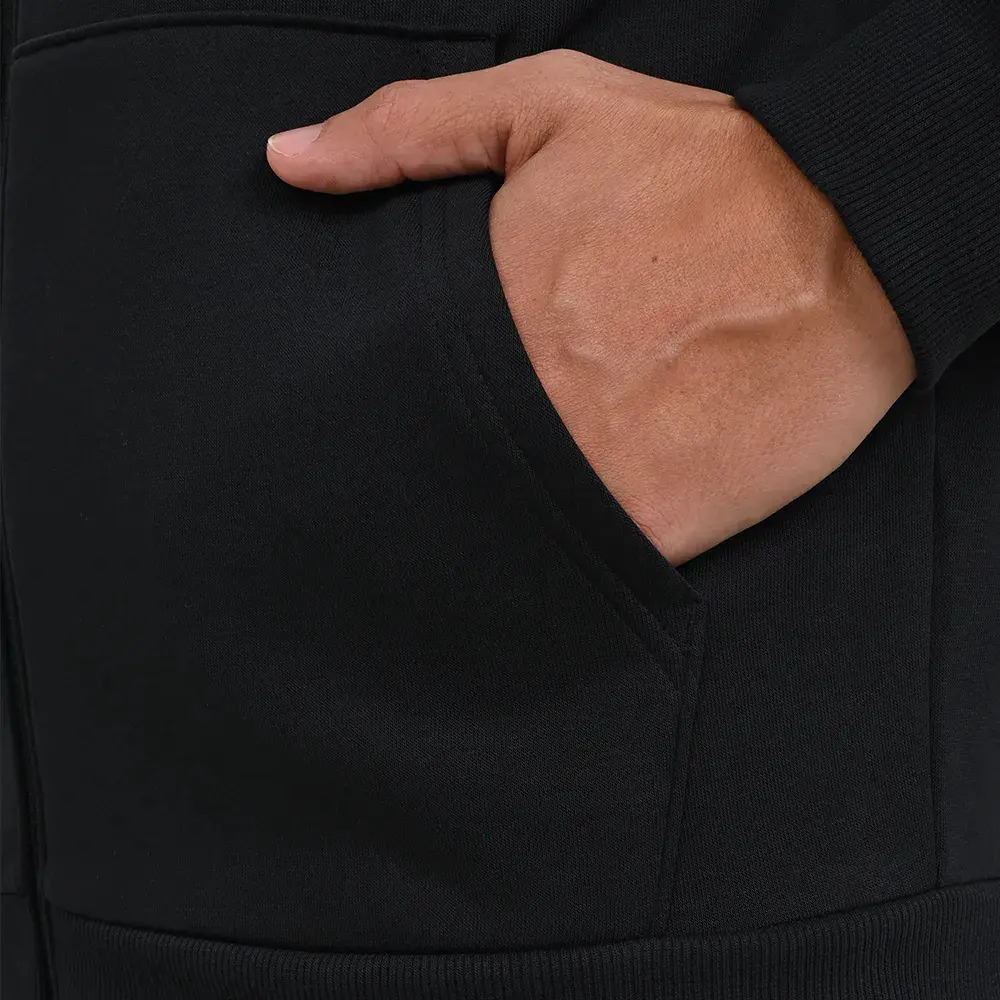 Campera Under Armour Rival Fleece - Hombre Negro S Lisa - Imagen 4