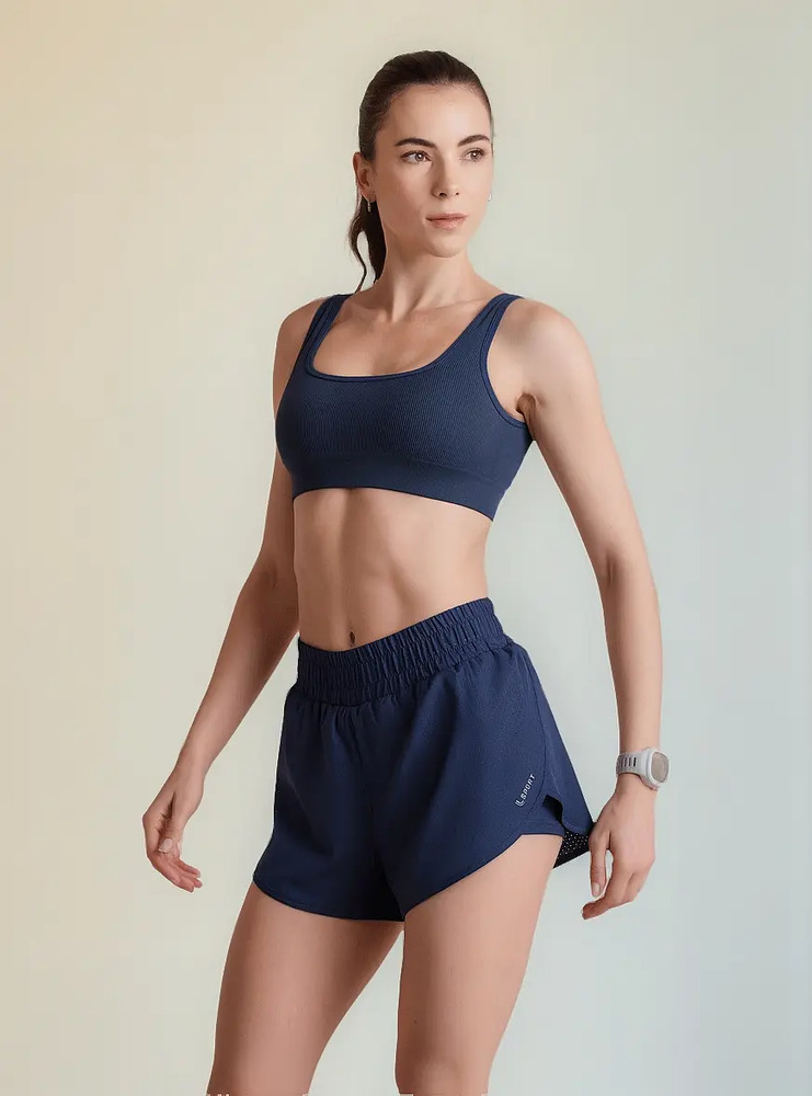 Top Deportivo Lupo Sin Costuras Acanalado Fitness - Imagen 14