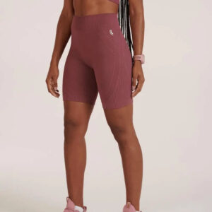 Bermuda Biker Lupo Max Sin Costuras Gym Crossfit Fitness Terracota Lisa Xl