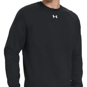 Buzo Under Armour Rival Fleece Crew - Hombre M Negro Lisa