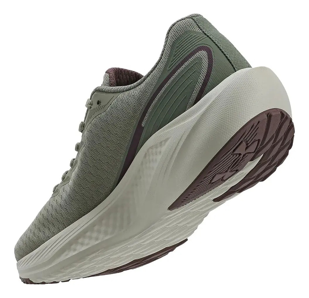 Championes Under Armour Charged Wing 2 Run Mujer Verde Claro Lisa 9 Us - Imagen 5