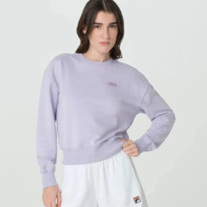 Buzo Fila Heritage Essential Ii - Mujer S Lila Claro Lisa
