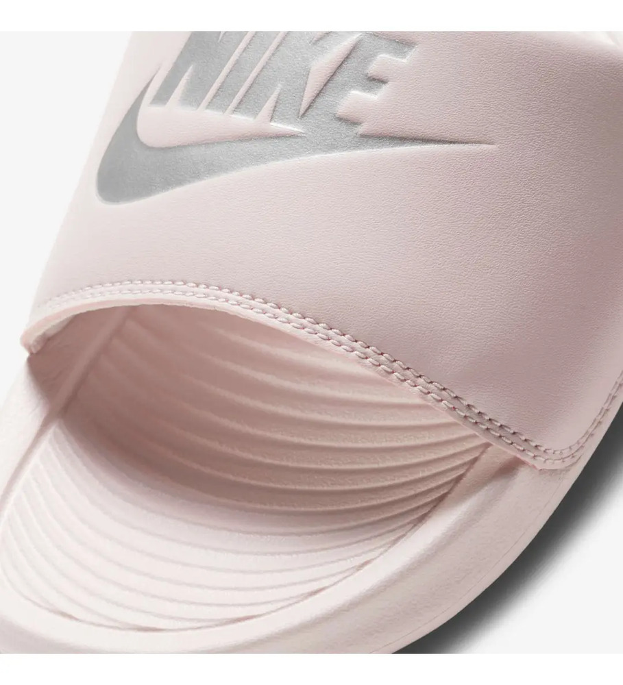 Chinelas Ojotas Nike Victori One - Mujer Rosa Logo 7 Us - Imagen 5