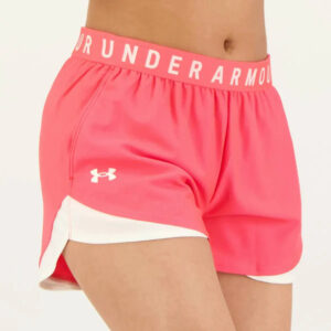 Short Under Armour Play Up 3.0 - Mujer Rosa Eléctrico Lisa M