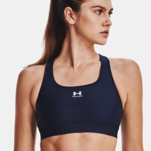 Top Under Armour Mid Padless - Mujer Azul Marino Lisa Xl