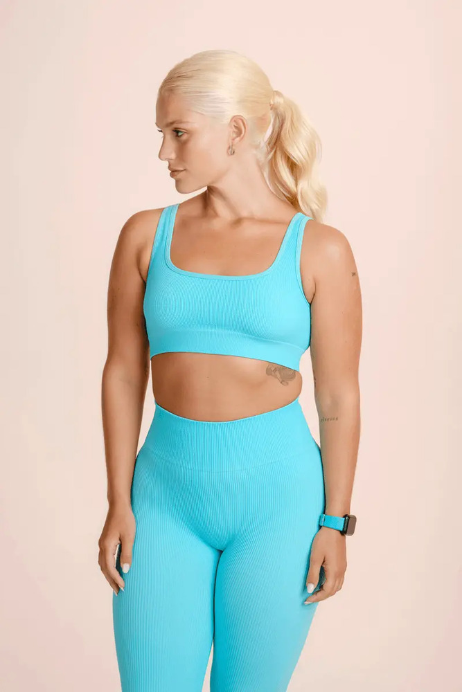 Top Deportivo Lupo Sin Costuras Acanalado Fitness - Imagen 21