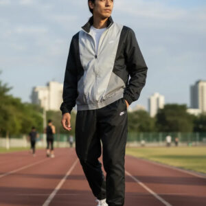 Conjunto Nike Club Woven - Hombre Negro/gris Lisa L