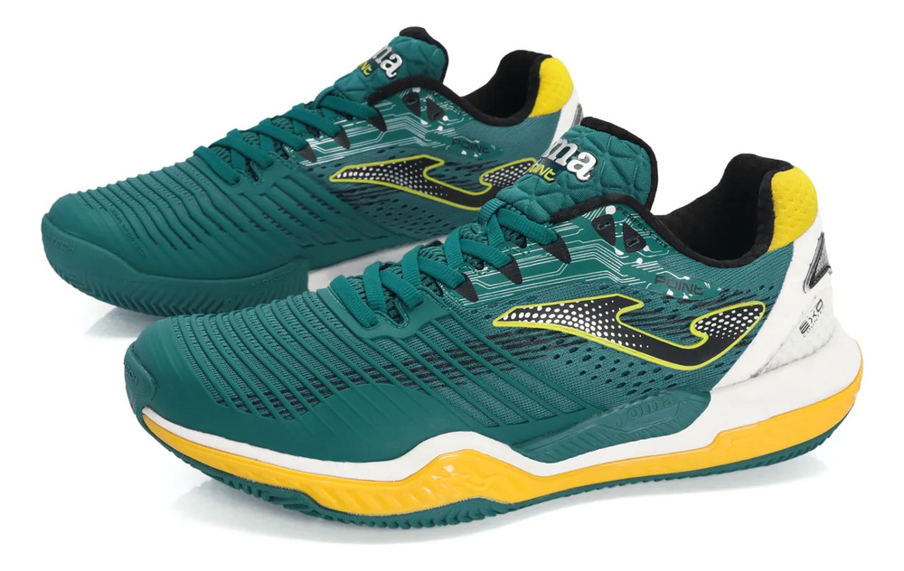 Calzado De Padel Tenis Joma Point Verde Petroleo Lisa 45 Eu - Imagen 5