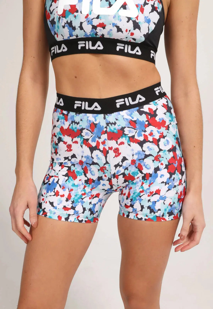 Short Fila Train Elastic - Mujer Multicolor Estampado Xl - Imagen 2