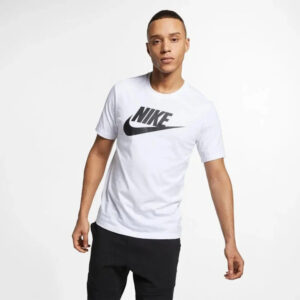 Remera Nike Sportswear Icon Futura - Hombre Blanco Logo L