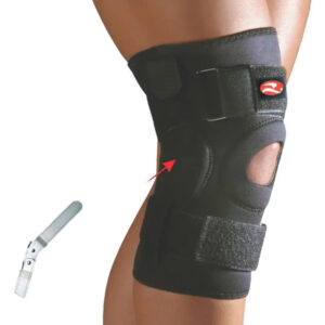 Rodillera Estabilizadora De Ligamento Articulada Realtex Negro L