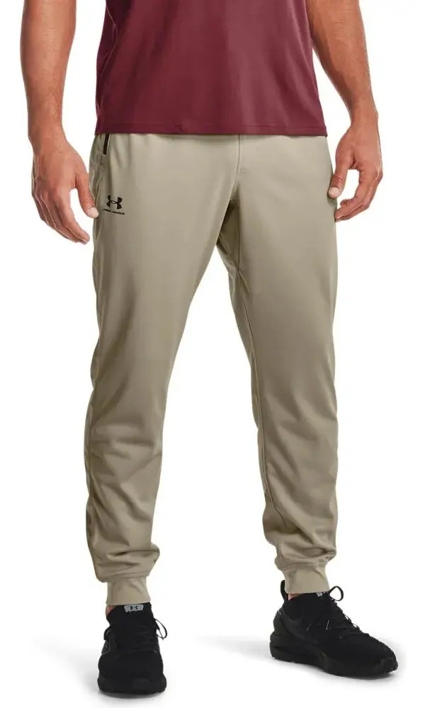 Pantalón Under Armour Sportstyle Tricot Joggers - Hombre Beige Liso L