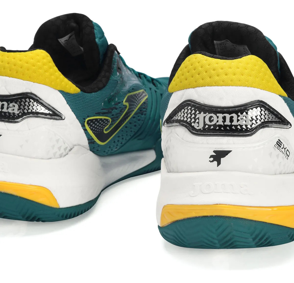 Calzado De Padel Tenis Joma Point Verde Petroleo Lisa 45 Eu - Imagen 3