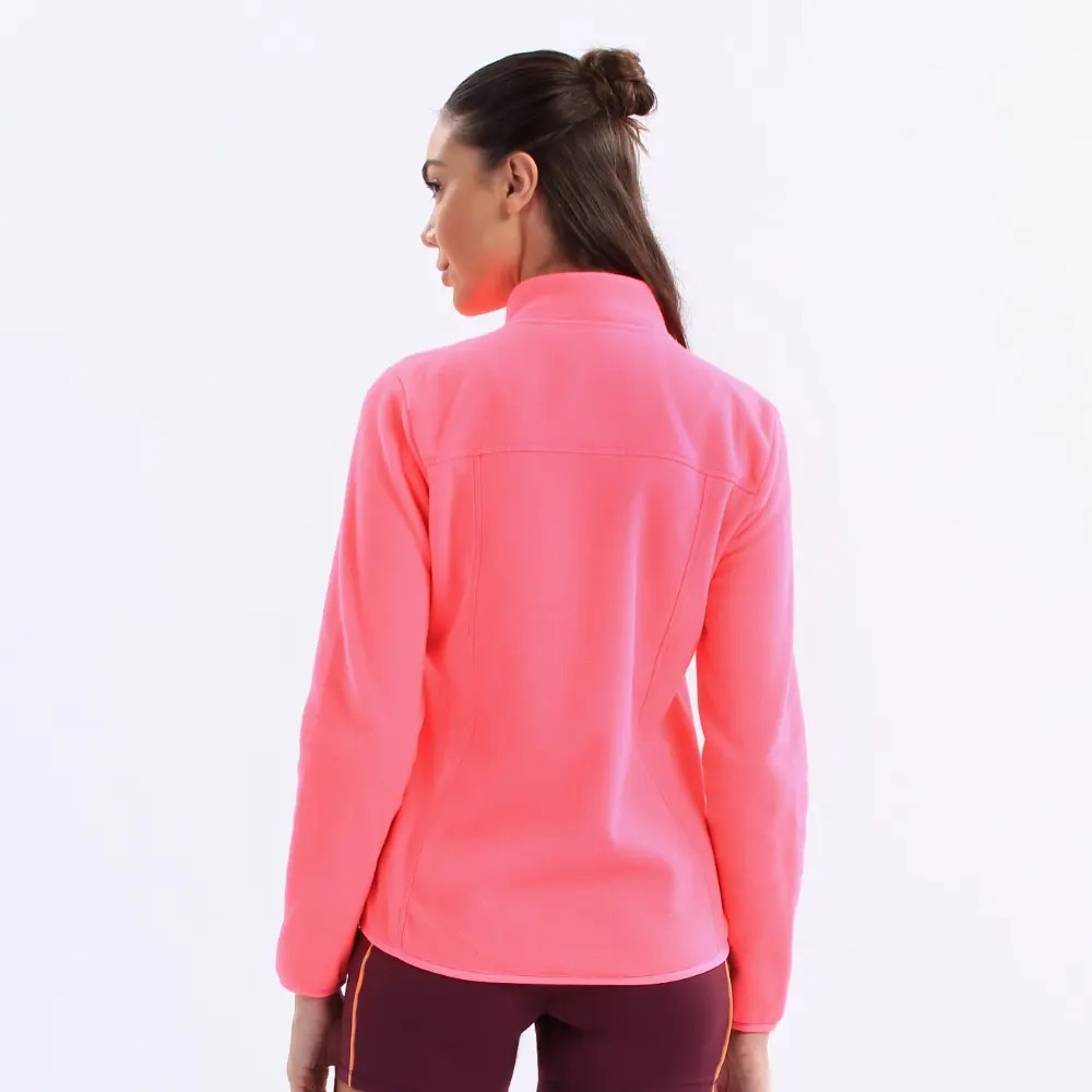 Campera Polar Sol Sports Zenith Fleece Antipeeling - Mujer Fucsia S Lisa - Imagen 2