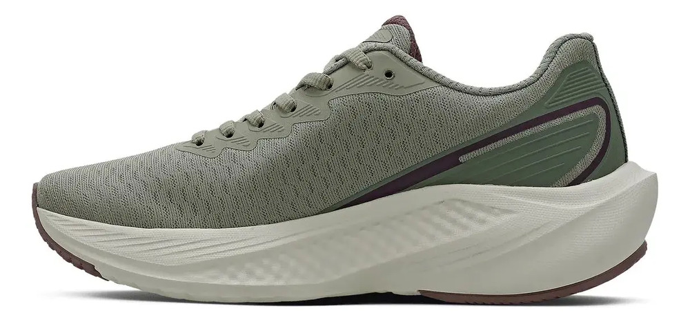 Championes Under Armour Charged Wing 2 Run Mujer Verde Claro Lisa 9 Us - Imagen 4