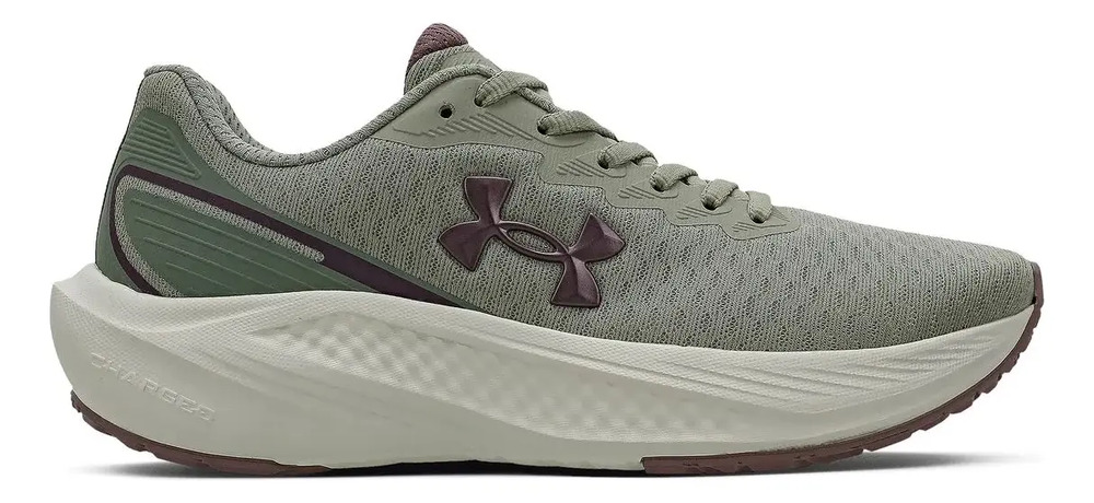 Championes Under Armour Charged Wing 2 Run Mujer Verde Claro Lisa 9 Us
