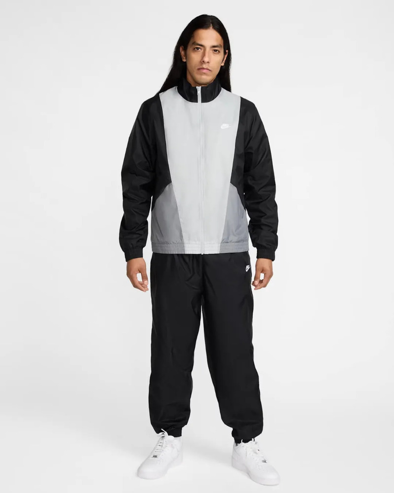 Conjunto Nike Club Woven - Hombre Negro/gris Lisa Xl - Imagen 3