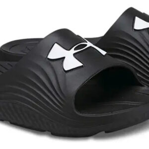 Chinelas Ojotas Under Armour Core 2 - Unisex Negro Lisa 10 Us