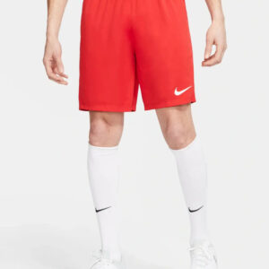 Short Nike Dri-fit Park 3 - Hombre Rojo Lisa M