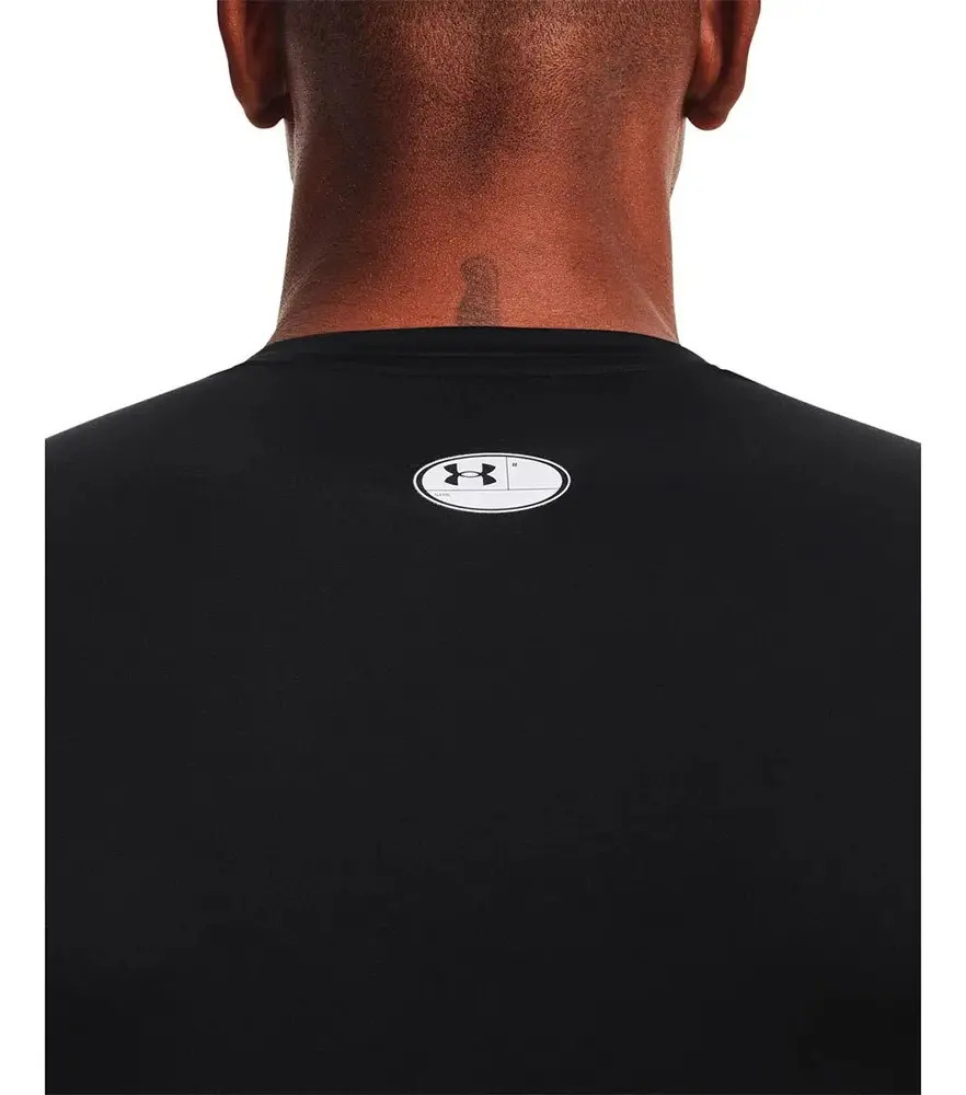 Remera Térmica Under Armour Heatgear - Hombre Negro Lisa M - Imagen 6