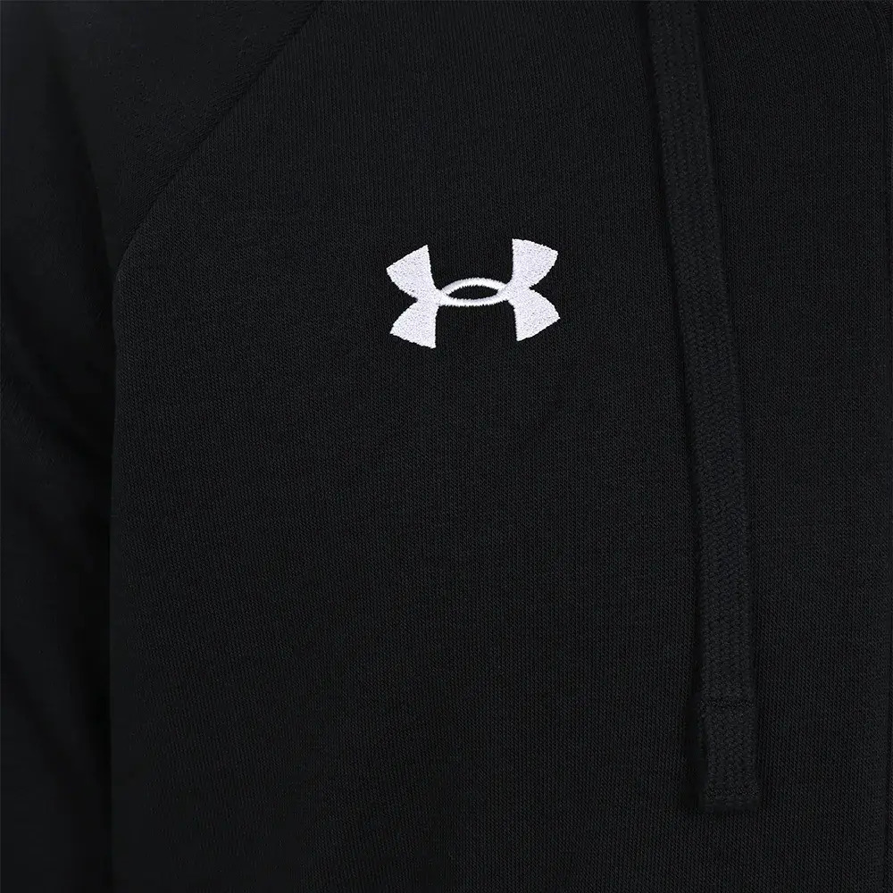 Campera Under Armour Rival Fleece - Hombre Negro S Lisa - Imagen 5