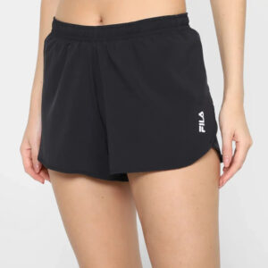 Short Fila Double Running - Mujer Negro Lisa M