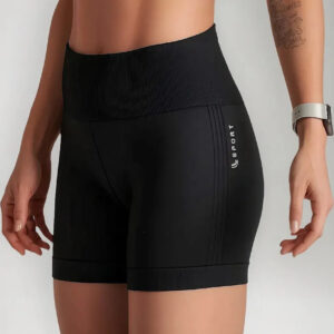 Short Deportivo Lupo Sin Costuras Ls Basic Fitness Gym Negro Lisa M