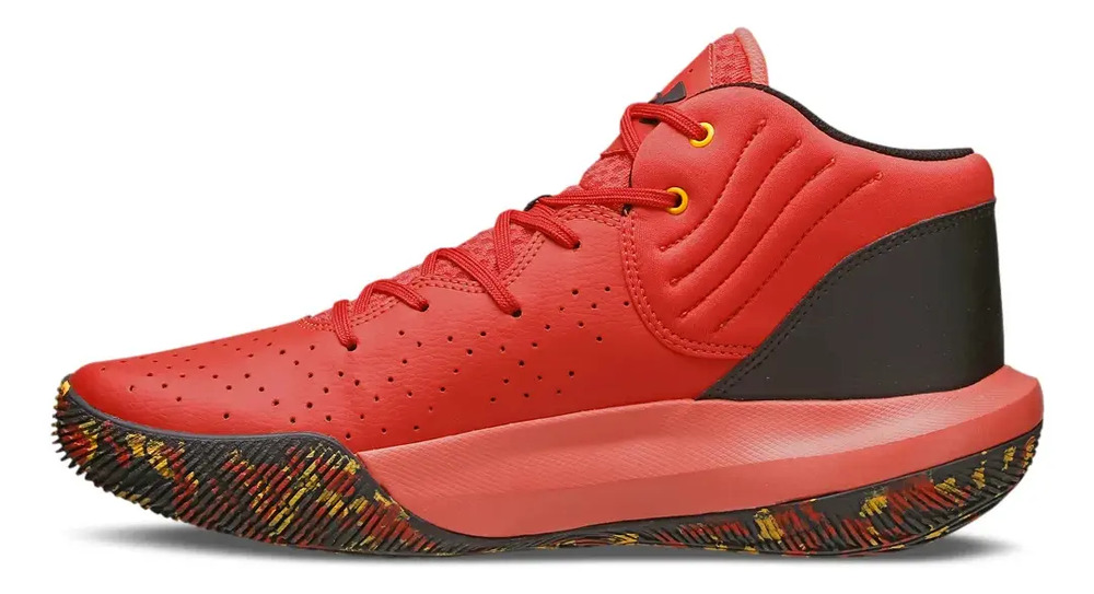 Calzado Championes De Basketball Under Armour Jet 21 Rojo Lisa 44 Eu - Imagen 2
