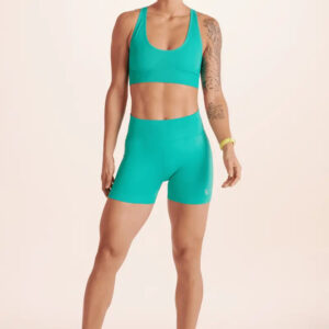Short Lupo Sin Costuras Levanta Cola Fitness Gym Cian Lisa L