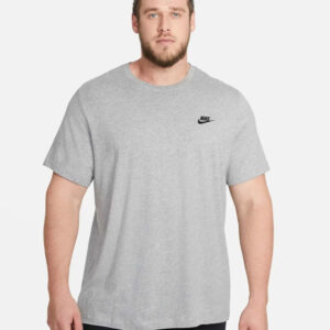 Remera Nike Sportswear Club - Hombre Gris Lisa L