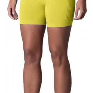 Short Deportivo Lupo Sin Costuras Ls Basic Fitness Gym Amarillo Lisa M