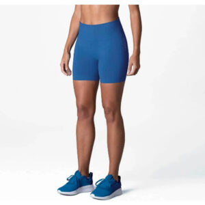 Short Deportivo Lupo Sin Costuras Ls Basic Fitness Gym Azul Acero Lisa M