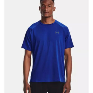 Remera Under Armour Tech 2.0 - Hombre Azul Electrico Lisa L