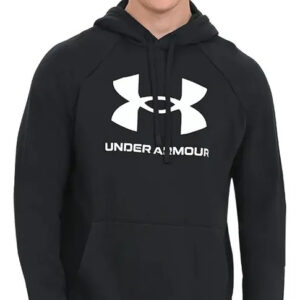 Canguro Under Armour Rival Fleece Big Logo Hoodie - Hombre 2xl Negro Lisa