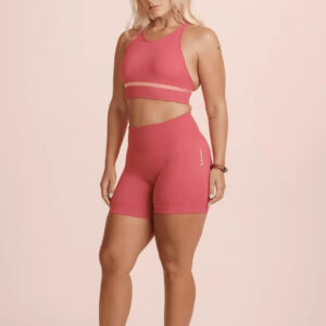 Short Deportivo Lupo Sin Costuras Ls Basic Fitness Gym Goiaba Lisa M